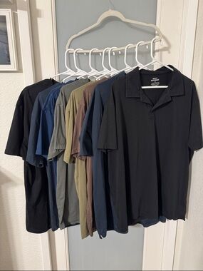 Men's Built Different Bundle! 8 shirts - 6 Crew neck, 2 Polos
